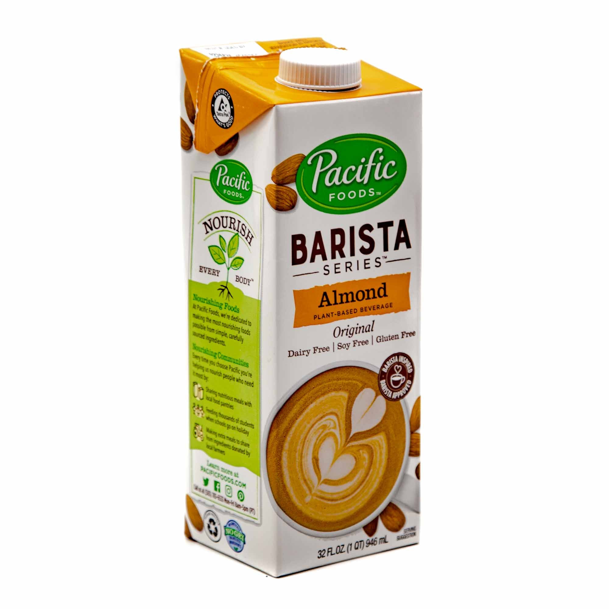Pacific Barista Almond Milk - Mortise And Tenon
