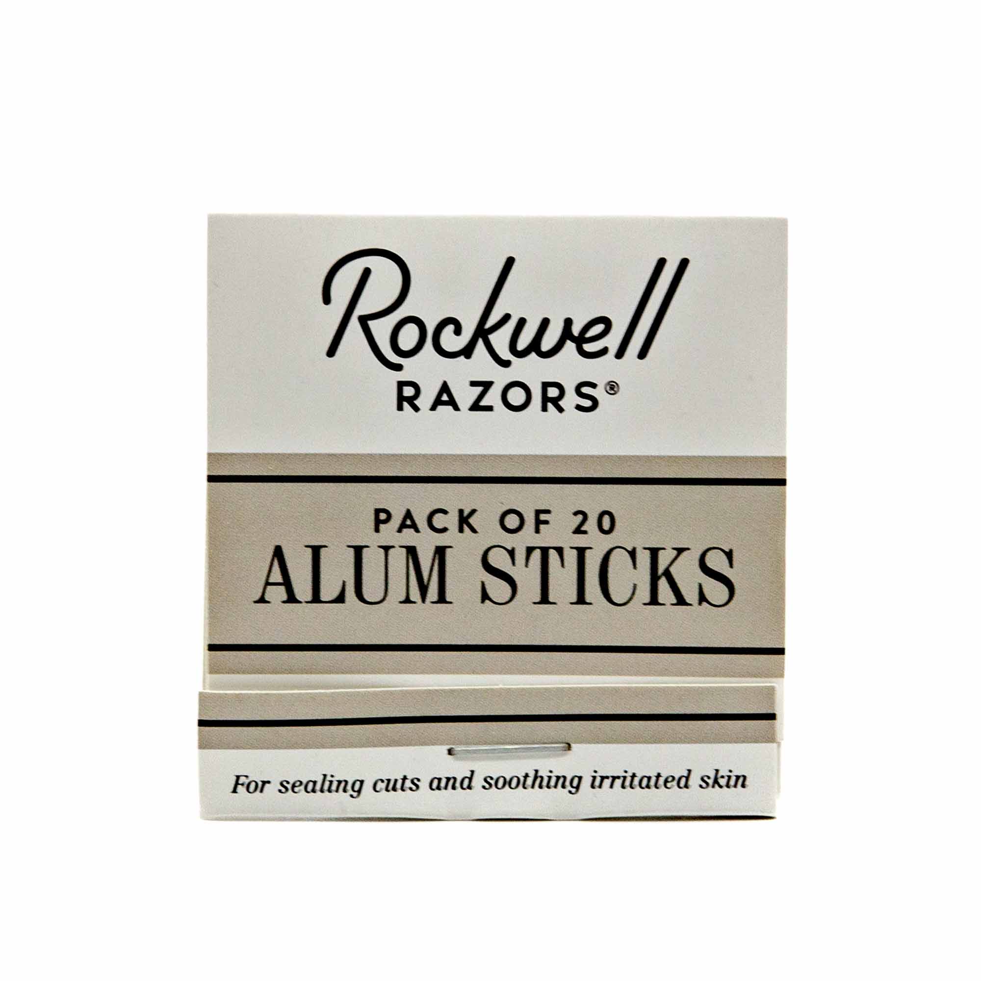 Rockwell Razor Alum Sticks 20 pack - Mortise And Tenon