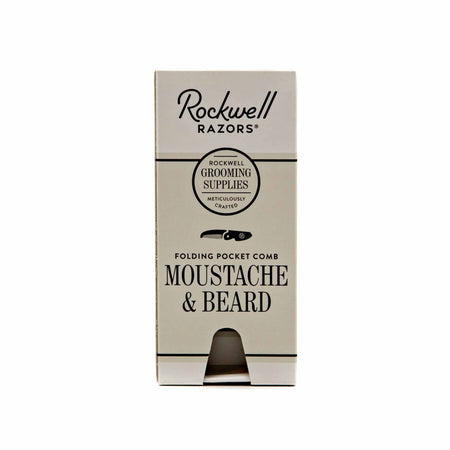 Rockwell Razors Folding Mustache & Beard Comb - Mortise And Tenon