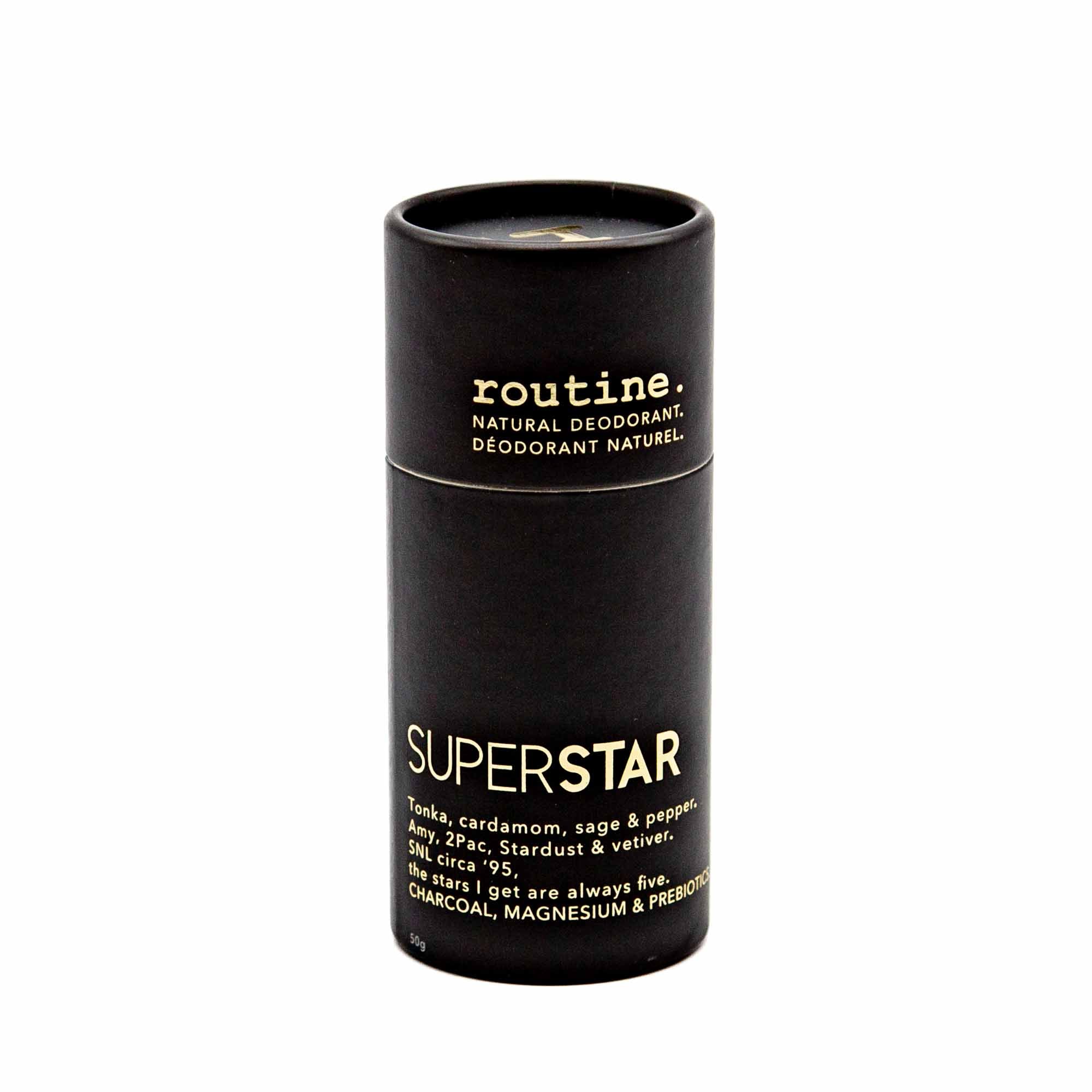 Routine Deodorant SuperStar Stick - Mortise And Tenon