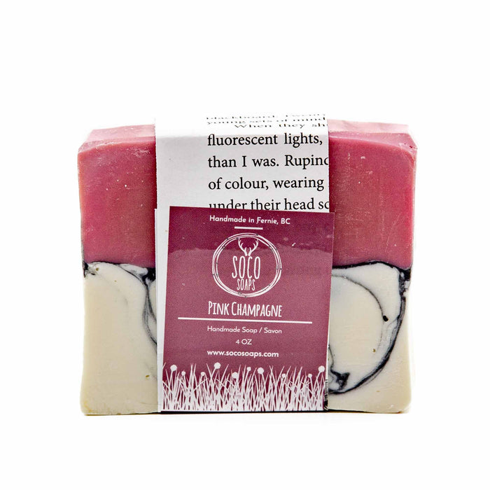 Soco Soaps Pink Champagne Soap - Mortise And Tenon