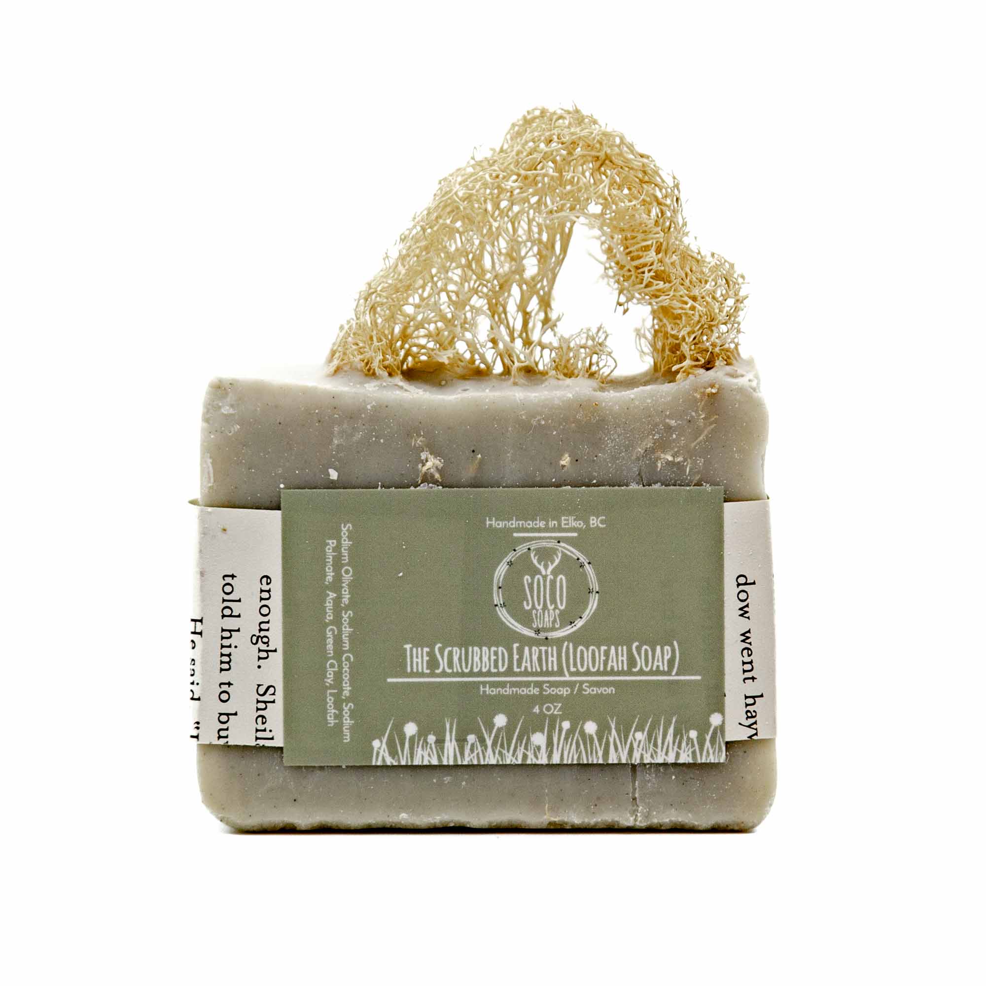 Soco Soaps The Scrubbed Earth Soap (Loofah) - Mortise And Tenon