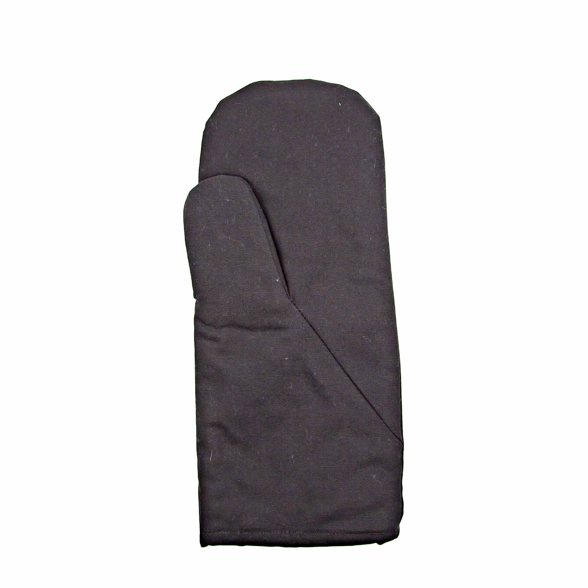 The Organic Company Oven Mitts Pair - Black Large