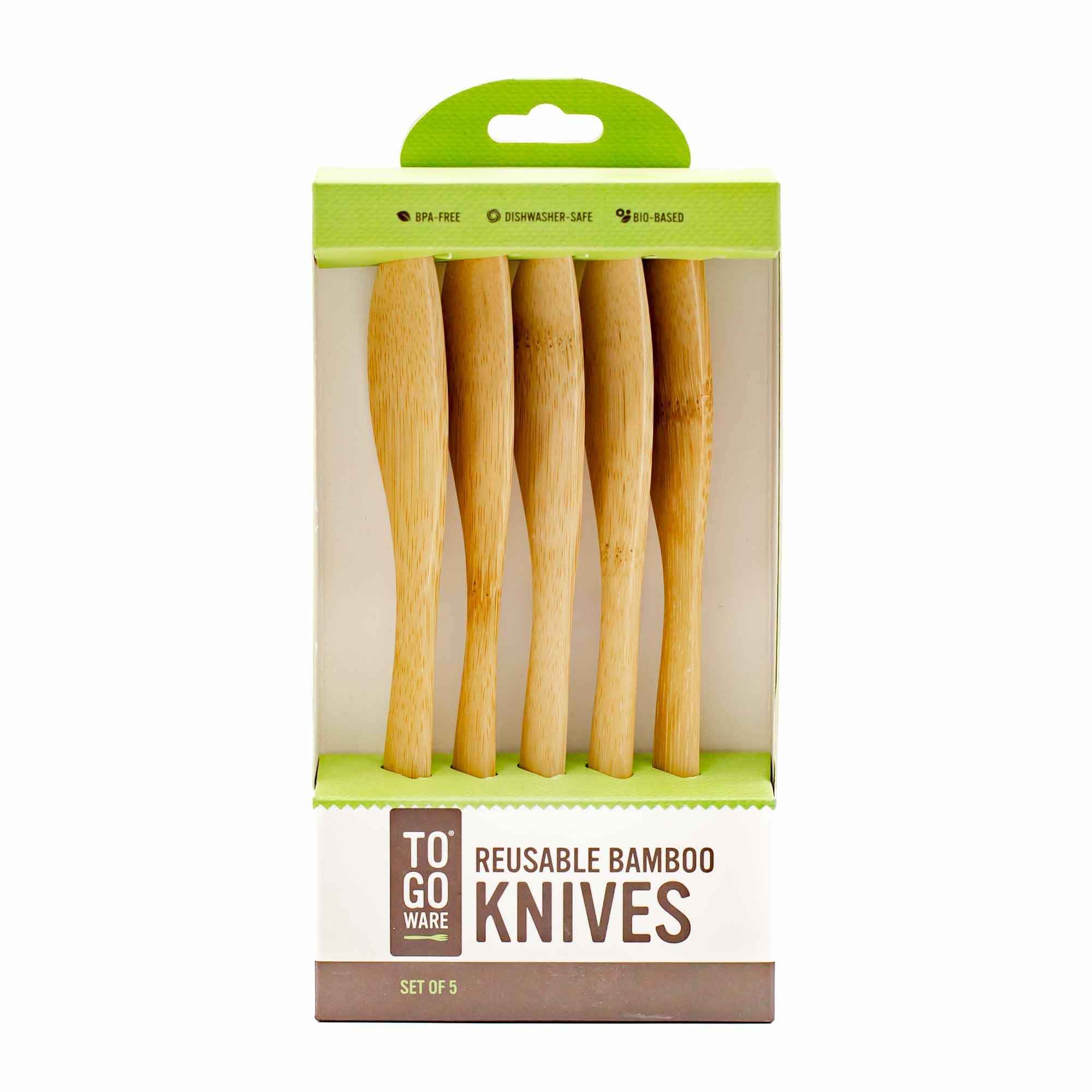 To Go Ware Bamboo Flatware Set of 5 - Mortise And Tenon