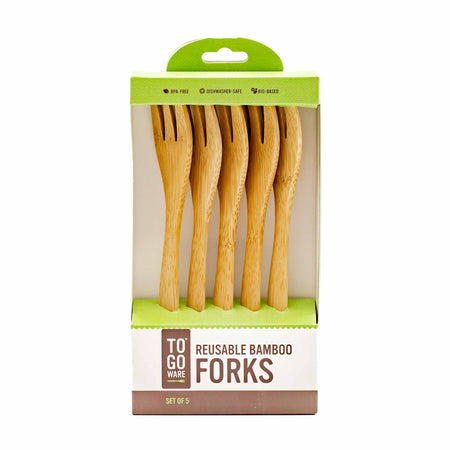 To Go Ware Bamboo Flatware Set of 5 - Mortise And Tenon