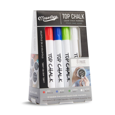 Top Chalk - Liquid Chalk Markers - Mortise And Tenon