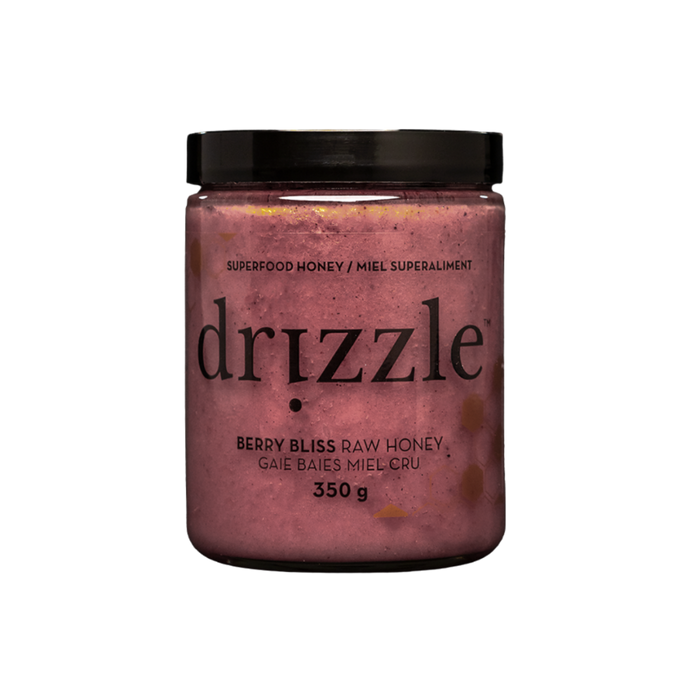 Drizzle Berry Bliss Superfood Honey - 350 g (12 oz) - Mortise And Tenon