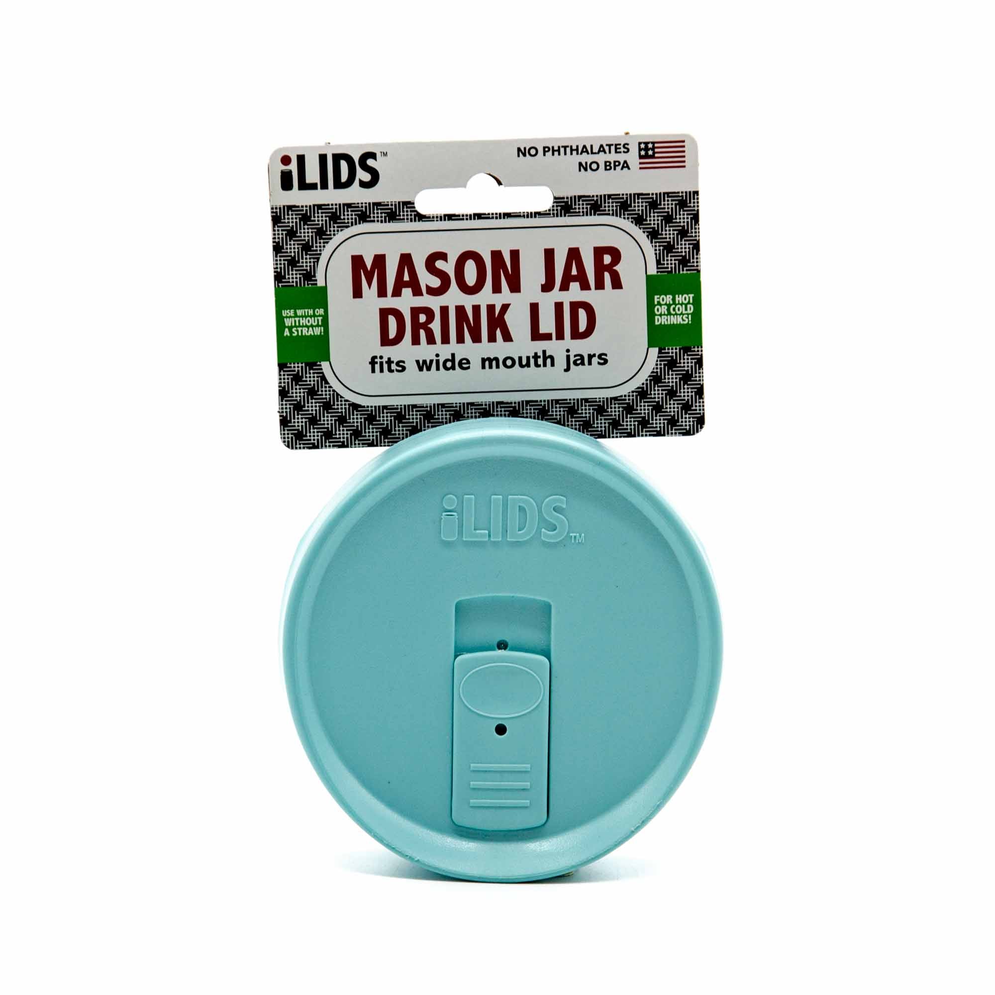 iLid Wide Mouth Mason Jar Drink Lid - 17 Colours - Mortise And Tenon