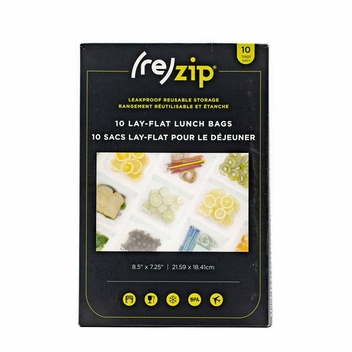 (re)Zip Leakproof Lay-Flat 10 Piece Lunch Family Pack - Mortise And Tenon