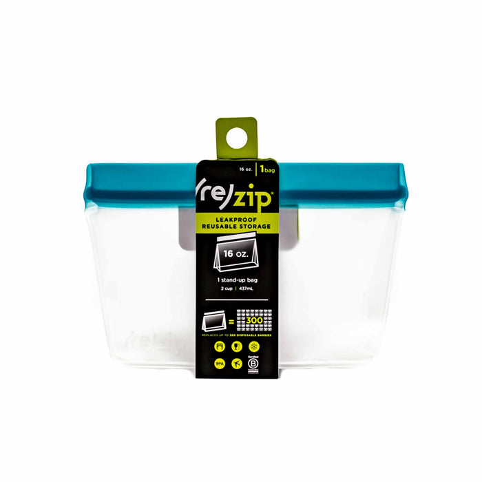 (re)Zip Stand Up Leakproof Storage Bag 2 Cup - 2 Colours - Mortise And Tenon